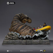 Cargar imagen en el visor de la galería, Pre-Venta: T-Rex River Scene - Jurassic World: Rebirth - 1/20 scale - Iron Studios