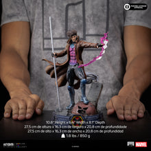 Cargar imagen en el visor de la galería, Pre-Venta: Gambit Unleashed - X-Men - Art Scale 1/10 - Iron Studios
