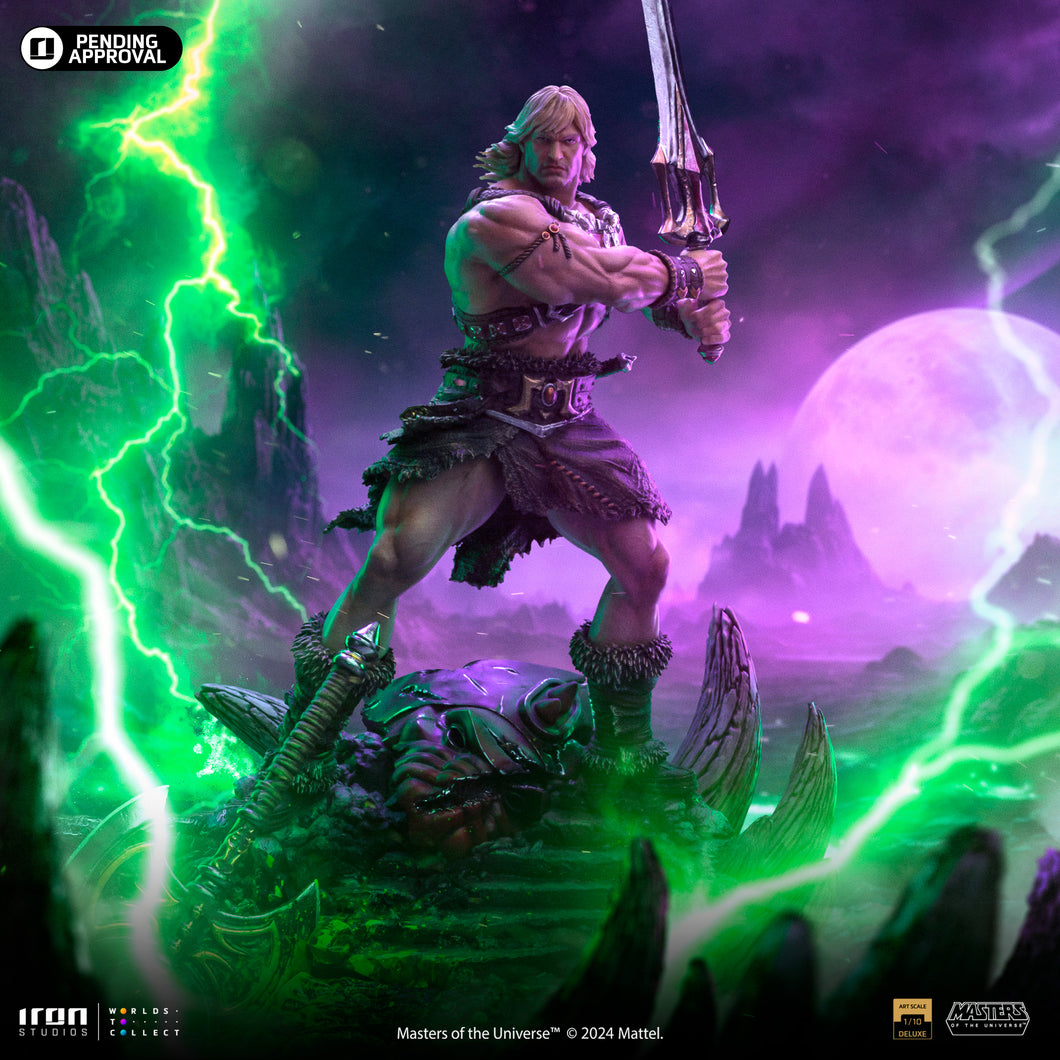 Pre-Venta: He-Man Unleashed - MOTU - Art Scale 1/10 Iron Studios