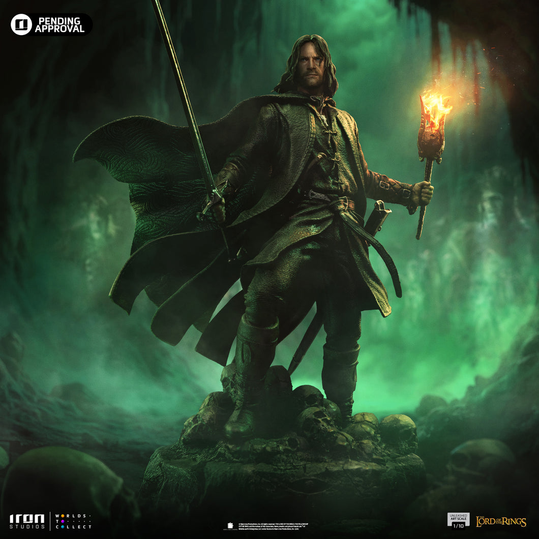 Pre-Venta: Aragorn Unleashed - El Señor de los Anillos - scale 1/10 - Iron Studios