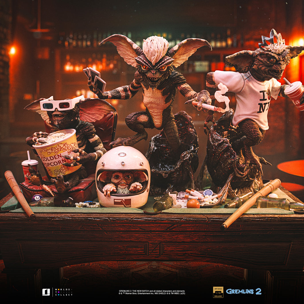 Pre-Venta: Diorama de Gremlins - Gremlins - Deluxe art scale 1/10 - Iron Studios