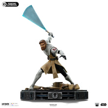 Cargar imagen en el visor de la galería, Pre-Venta: Obi-Wan Kenobi – Star Wars: La Guerra de los Clones - art scale 1/10 - Iron Studios
