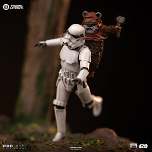 Pre-Venta: AT-ST and Chewbacca - Star Wars - Demi art scale 1/20 - Iron Studios