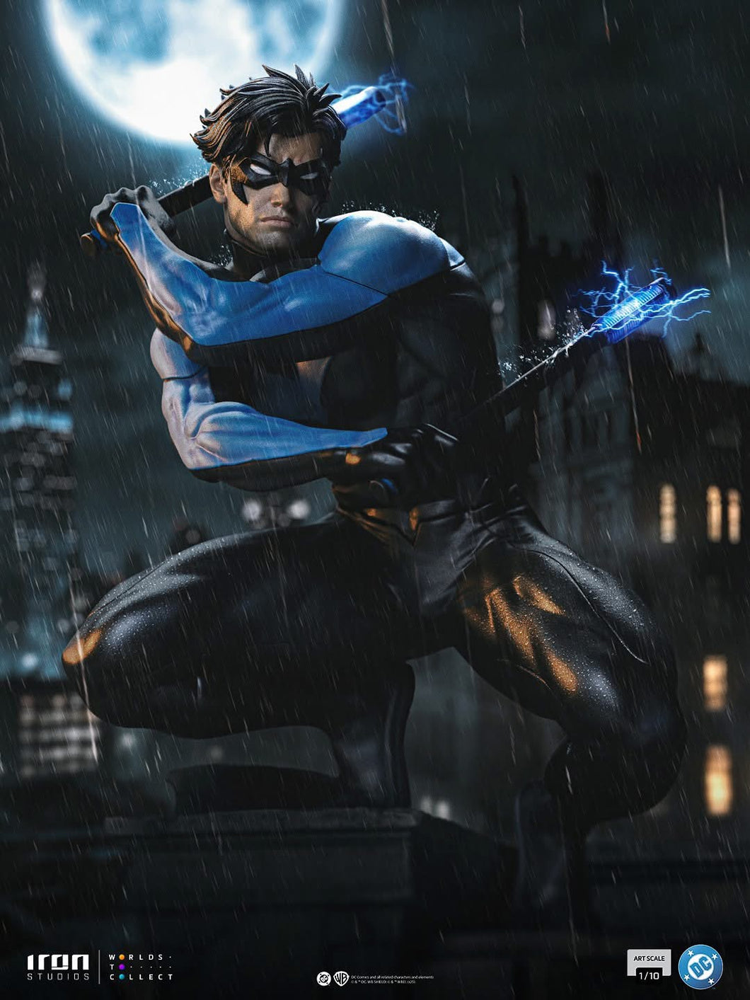 Pre-Venta: Nightwing - Serie DC Comics #9 - Arte a escala 1/10 - Iron Studios