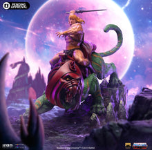 Cargar imagen en el visor de la galería, Pre-Venta: He-man and Battle Cat Deluxe - Masters of the Universe - Art Scale 1/10 - Iron Studios
