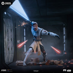 Pre-Venta: Obi-Wan Kenobi – Star Wars: La Guerra de los Clones - art scale 1/10 - Iron Studios