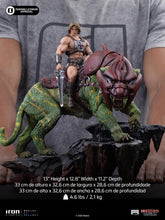 Cargar imagen en el visor de la galería, Pre-Venta: He-Man and Battle Cat - Masters of the Universe (2026) - Art Scale 1/10 - Iron Studios
