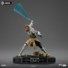 Cargar imagen en el visor de la galería, Pre-Venta: Obi-Wan Kenobi – Star Wars: La Guerra de los Clones - art scale 1/10 - Iron Studios
