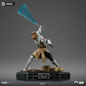 Pre-Venta: Obi-Wan Kenobi – Star Wars: La Guerra de los Clones - art scale 1/10 - Iron Studios