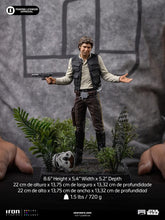Cargar imagen en el visor de la galería, Pre-Venta: Han Solo - Star Wars Episodio VI - Art Scale 1/10 - Iron Studios
