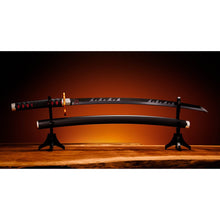 Cargar imagen en el visor de la galería, Pre-Venta: Demon Slayer Nichirin Sword Tanjiro Kamado Kyojuro Rengoku&#39;s Sword Guard Version Proplica Prop Replica - Bandai

