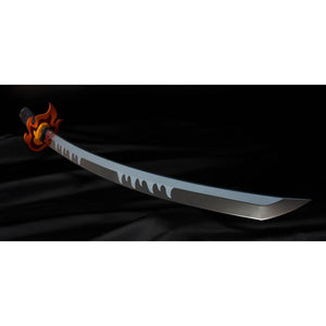 Pre-Venta: Demon Slayer Nichirin Sword Tanjiro Kamado Kyojuro Rengoku's Sword Guard Version Proplica Prop Replica - Bandai