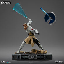 Cargar imagen en el visor de la galería, Pre-Venta: Obi-Wan Kenobi – Star Wars: La Guerra de los Clones - art scale 1/10 - Iron Studios
