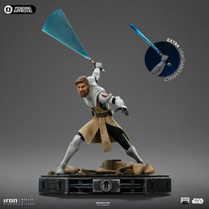 Pre-Venta: Obi-Wan Kenobi – Star Wars: La Guerra de los Clones - art scale 1/10 - Iron Studios