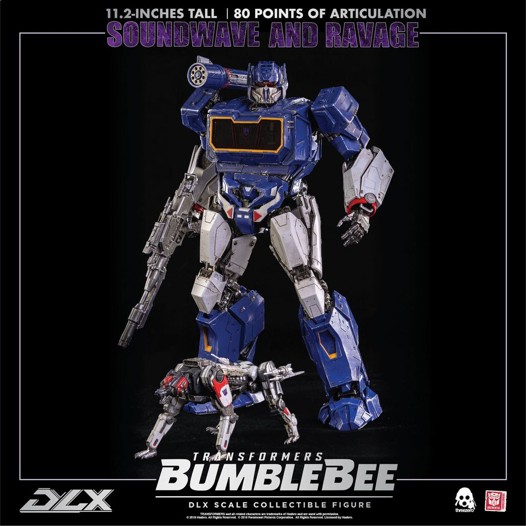 Pre-Venta: Q3 2025 - Transformers Bumblebee Soundwave and Ravage Deluxe Figures - Threezero