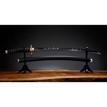 Cargar imagen en el visor de la galería, Pre-Venta: Demon Slayer Nichirin Sword Tanjiro Kamado Kyojuro Rengoku&#39;s Sword Guard Version Proplica Prop Replica - Bandai
