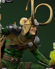 Cargar imagen en el visor de la galería, Pre-Venta: Loki Laufeyson - Marvel Comics - Arte a escala 1/10 - Iron Studios
