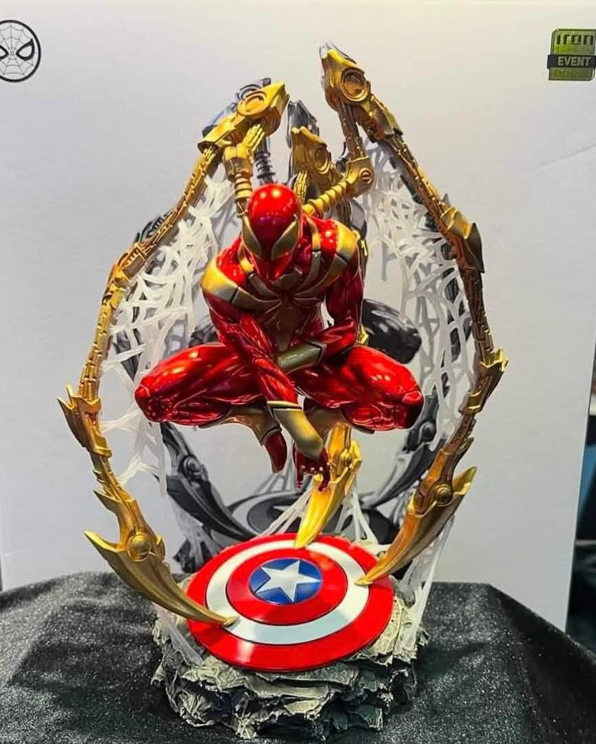 Spider-man Iron Suit (2024 event exclusive) - Marvel Comics - Art Scale 1/10 - Iron Studios