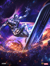 Cargar imagen en el visor de la galería, Pre-Venta: Silver Surfer Deluxe - Infinity Gauntlet Diorama - BDS art scale - Iron Studios
