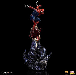 Spider-man Deluxe Marvel Comics - Spider-man vs. Villains Diorama - Iron Studios