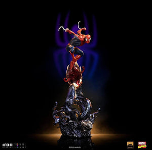 Spider-man Deluxe Marvel Comics - Spider-man vs. Villains Diorama - Iron Studios