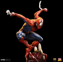 Cargar imagen en el visor de la galería, Spider-man Deluxe Marvel Comics - Spider-man vs. Villains Diorama - Iron Studios
