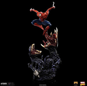 Spider-man Deluxe Marvel Comics - Spider-man vs. Villains Diorama - Iron Studios