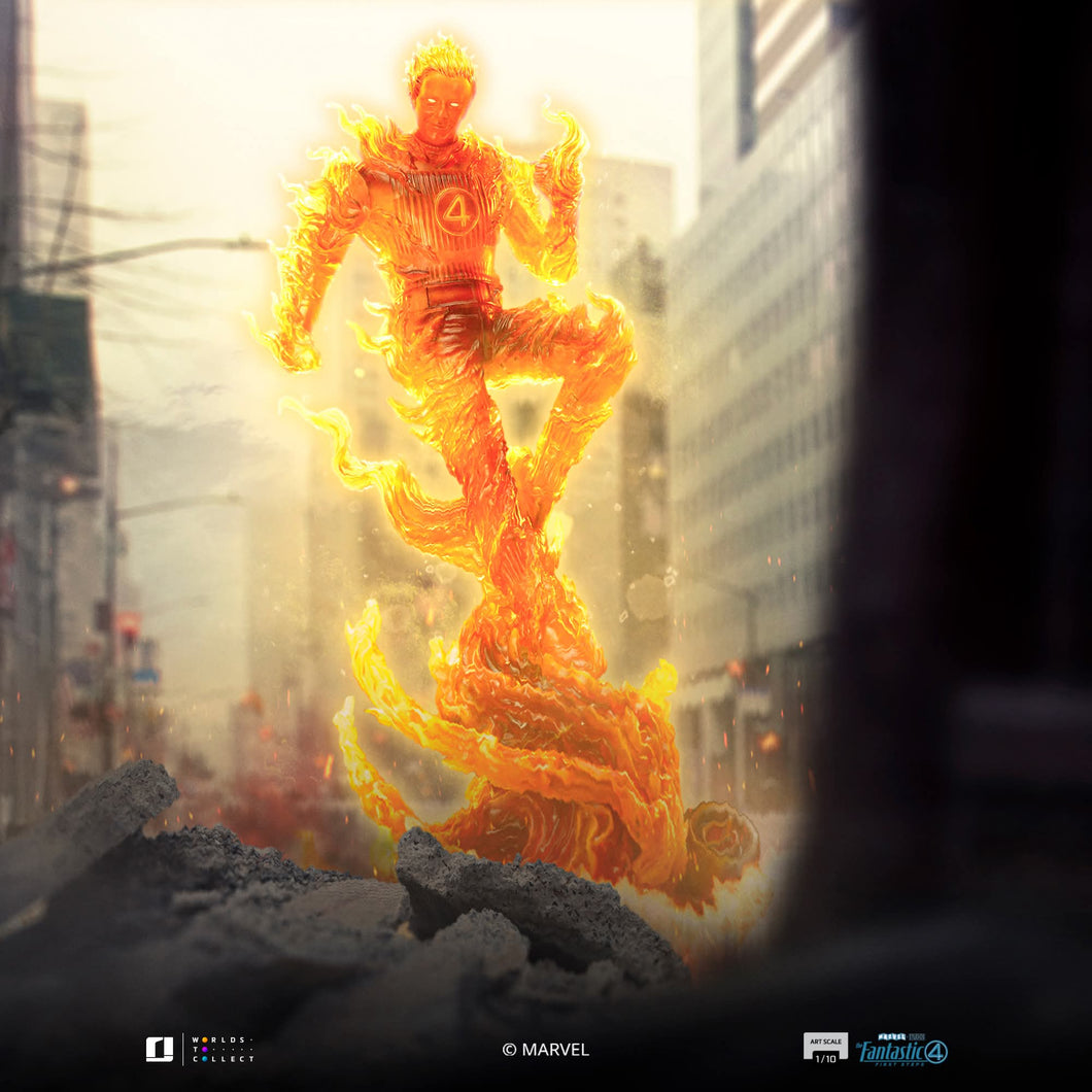 Pre-Venta: Human Torch - Fantastic Four - art scale 1/10 - Iron Studios